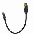 thumbnail image 2 of Balanced XLR Female To 3.5mm TRS Jack Stereo Audio Cable XLR to 1/8 Female Adapter for Professional Sound Equipment, 2 of 11