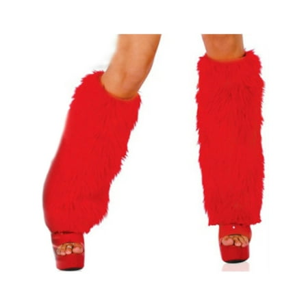 

Meihuida 3Color Sexy Faux Fur Leg Warmers Rave Fluffies Lady Boot Cover Santa Christmas