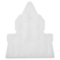 MUSEYA Flexible Silicone Mold for Castle Shape Epoxy Resin DIY Crafts and Decorative Casting