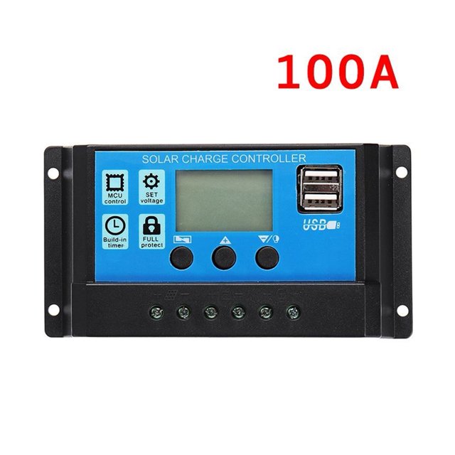 4000W Solar Power System Inverter Kit 300W Solar Panel Battery Charger Complete Controller Home Grid Camp Phone ,Easy to Install