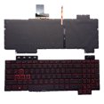 thumbnail image 1 of US Keyboard Backlit For ASUS TUF Gaming FX505D FX505DY FX505DT FX505DU Red key US backlit, 1 of 3