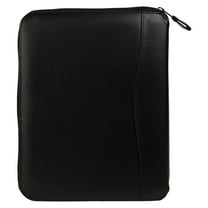 FranklinCovey Planning System Vinyl Zipper Binder (Classic Size, Black)