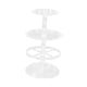 thumbnail image 5 of Soporte giratorio para pendientes y collares, torre moderna, decoración artesanal, collar giratorio Claro, 5 of 9