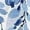 01-Blue, variant on Women's Adaptive Post Surgery Short Sleeve Top, Floral Print Easy Access Shirt with Shoulder Zipper & Side Velcro, Soft Comfortable Blouse for Seniors Recovery