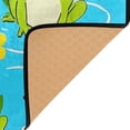 thumbnail image 4 of Cute Frog Pattern Memory Foam Area Rug 60"x39" Non Slip, Absorbent, Fade Proof for Living Room, Bedroom, Office, 4 of 7