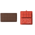 thumbnail image 1 of Molde Barra Chocolate Silicona para Pistacho, 1 of 3