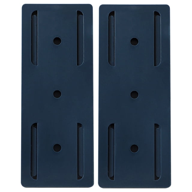 IMENGL Clearance! 2 Pcs Self Adhesive Desktop Socket Fixer Adhesive Punch Socket Holder Cable Management Punch Surge Protector Desktop Plug In Socket Fixer Bracket Stand One Size Multi-Color