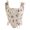 Pink, variant on Odeerbi Corset Top for Women Shapewear Bodyshaper Tummy Control Waist Trainer Casual Erogenous Eyelet Lace-up Floral Print Fishbone Court Vintage Straps Pink