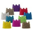 thumbnail image 3 of Kinetic Sand, Castle Containers 10-Color Pack Colored Sand Toys for Kids Aged 3 and up, 3 of 7