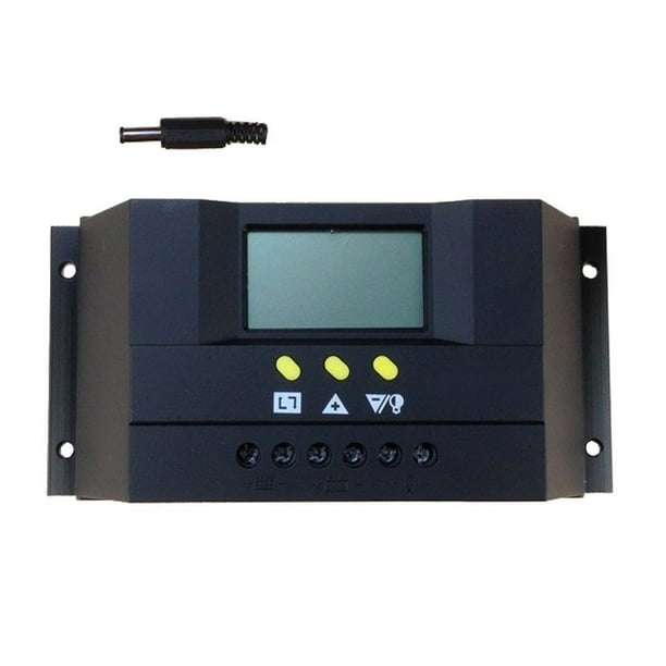 Intelligent LCD PWM Solar Panel Regulator Adapter Charge Controller