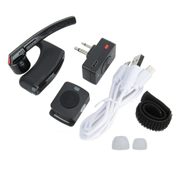 Estructura En Forma De M Solo Auricular Inalámbrico Bluetooth Walkie Talkie Auriculares Auriculares De Radio Bidireccionales Noticed EL009854-00