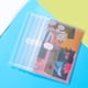 thumbnail image 4 of Carpeta de plástico transparente tipo sobre para documentos, organizador de archivos, impermeable, para recibos y efectivo, transparente, 24 unidades, 4 of 7