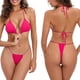 thumbnail image 1 of Trajes de baño para mujer, trajes de baño de moda para mujer, conjunto sin mangas, traje de baño push-up acolchado, traje de baño de playa para mujer, 1 of 9