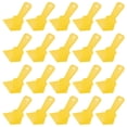 thumbnail image 1 of Unique Bargains 20pcs Inside Corner Trowel 4 Inch Drywall Corner Tool Plastic Corner Knife for Spackling Wallpaper, Yellow, 1 of 5