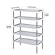 thumbnail image 4 of Estante para zapatos Niveles para el hogar Estante para zapatos Organizador de almacenamiento no tejido de acero inoxidable, 5 Niveles Noticed HA005098-03B, 4 of 7