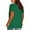 Green, variant on BSDJILFG Womens Tops Plus Size Casual Crew Neck Loose Basic Tshirts Christmas Gifts