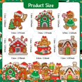thumbnail image 2 of Juego de parches termoadhesivos navideños HWQVA, 12 piezas bordados, 2 of 6