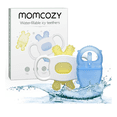 thumbnail image 1 of 2 Pzs Mordedor Silicona Para Bebés Rellenable Agua Xtellar Color Azul Lisa, 1 of 3