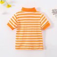 thumbnail image 3 of Boys Cotton Shirts Summer Casual Stripe Shirts Children's Short Sleeve Shirts, 3 of 9