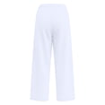 thumbnail image 4 of YTCAMLO Plus Size Lounge Pants for Women Casual Soft Loose High Waisted Drawstring Sweat Pants with Pockets Wide Leg Yoga Pants, 4 of 8