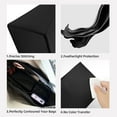 thumbnail image 3 of DGAZ Silk Purse Organizer Insert For GoyardHobo-Bags,Silky Smooth Bag Organizer，Luxury Handbag & Tote Shaper(Black), 3 of 8