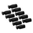 thumbnail image 1 of Unique Bargains Plastic Toggle Spring Stop Single Hole Cord Locks (10 Pieces), 1 of 2