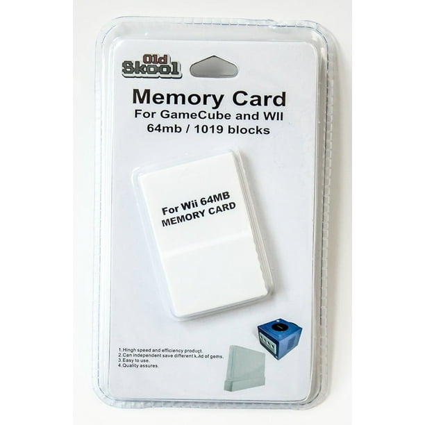 Gamecube And Wii Compatible 64mb Memory Card Walmart Com Walmart Com