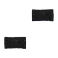 thumbnail image 2 of Jumpingount Diademas de punto Protección para la cabeza de invierno Calentadores de oreja universales a prueba de viento ancho Accesorio de moda para Hilo negro 2piezas Jumpingount CBP268606, 2 of 6