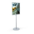 thumbnail image 2 of Testrite Visual Products LF128-S Poster SignHolders 22 in.X28 in. Single Pole Signholder- Black, 2 of 2