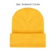 thumbnail image 3 of Qarigey Nuevos sombreros de invierno para mujer, gorros para niñas, gorro de punto sólido bonito, gorros de otoño para niñas, gorros, gorro Sombreros amarillo, 3 of 6