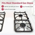 thumbnail image 4 of CleanMax 50-Pack Aluminum Gas Stove Burner Covers | 8.5x8.5 inch Thicker Foil Square Liners, Disposable Range Protectors Baking, Top, Safe, 4 of 6