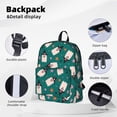 thumbnail image 4 of Goofa Halloween Ghosts Printed Backpack,Laptop Backpack,Durable Anti-Theft Travel Work Backpack,Water-resistant Backpack, 4 of 9