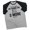 T-Shirt Heather Grey, variant on GYMISH RAGLAN Two More Gym T-Shirt for Men – Funny Workout Tee, Fitness & Bodybuilding Shirt, Heather Grey, Small