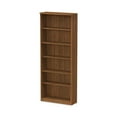 thumbnail image 4 of Alera Valencia Series Bookcase, Six-Shelf, 31 3/4w x 14d x 80 3/8h, Mod Walnut, 4 of 8