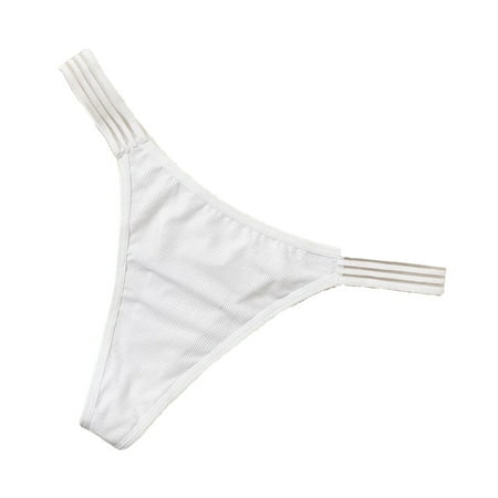 

Sexy A Piece White Plus Size Panties (Women s)