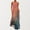 Orange, variant on Dresses for Graduation for Women Fashion V-Neck Sleeveless Summer Evening Party Printing Ladies Pocket Vest Long Dress Cottagecore Dress on Clearance
