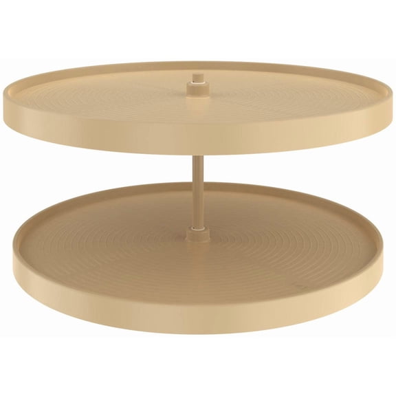 rev-a-shelf polymer full circle 2 shelf lazy susan