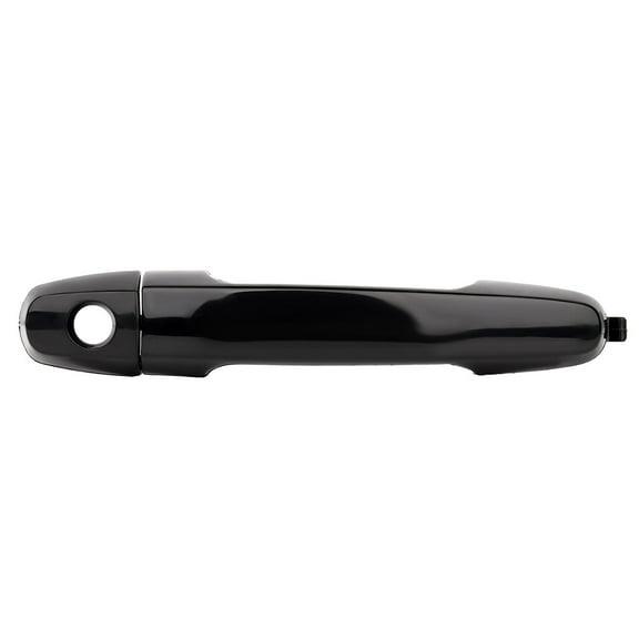 ECCPP Door Handle Exterior Outside Outer Front Driver Side for 2002-2006 for Toyota Camry 2004-2008 for Toyota Solara Smooth Black