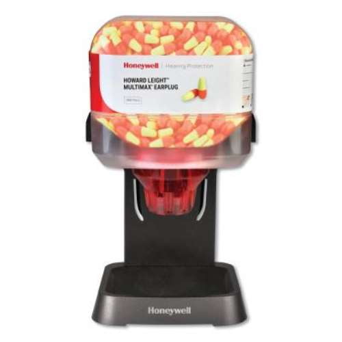 Honeywell HL400 Earplug Dispenser, Starter Kit, Coral/Yellow, MultiMax