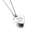 thumbnail image 5 of Mother's Memorial Necklace Cremation Jewelry for Ashes, Stainless Steel Keepsake Urns Pendant Mama Rememberance Gifts for Daughter Son Sister Nephew, Always My Mother Forever My Friend, 5 of 7