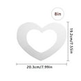 thumbnail image 3 of Heart Shape Cake Mold Cake Decorating Maker PET Plastic Mound Home Bakery Baking Tool, 12 Inch, 3 of 9