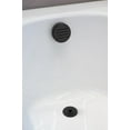 thumbnail image 2 of D-820T-MB Overflow and Waste Drain Trim Kit Matte Black, 2 of 4