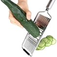 thumbnail image 4 of SLGHLSAHG Multipurpose Vegetable Cutter, 4 in 1 Multi-Purpose Vegetable Slicer, Stainless Steel Shredder Cutter Grater Slicer for Fruits and Vegetables A8506, 4 of 7