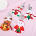 thumbnail image 2 of serony Christmas Spoon Fork Bag Silverware Tableware Cutlery Holder Dining Table Xmas Decor - Style 2, 2 of 9