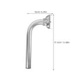 thumbnail image 4 of Shisuyan Wireless Bridge Support Bracket Silver 1Pcs 12.4x6.3x1.4in, 4 of 8