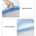 thumbnail image 6 of Hiroekza 2-Pack Premium Emulation Silk Satin Pillowcases - Beauty & Hair Care, Comfortable & Breathable, Anti-Pilling (Multiple Colors) Blue, 6 of 6