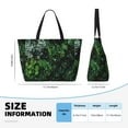 thumbnail image 4 of Easygdp Lush Foliage Green Plant Bolsa de Viaje de Playa de Gran Capacidad, Bolsa Tote Perfecta para la Playa, Escapadas de Fin de Semana y Viajes, 4 of 7