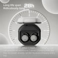 thumbnail image 3 of MUSICOZY Sleep Earphones Bluetooth Sports Headphone, Wireless Music Sleeping Headphones Noise-Canceling Earbuds Mini Earphones Bluetooth 5.3 Hidden Headphones for Side Sleepers/Work,Black, 3 of 11