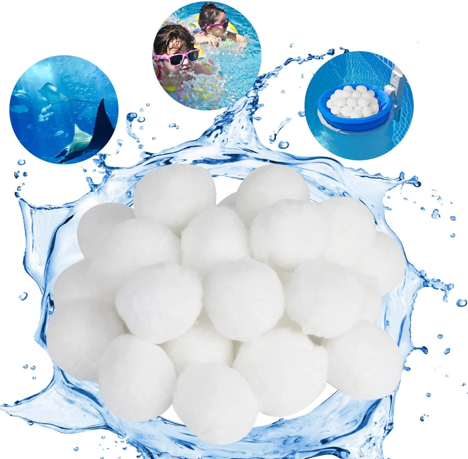 Filter Balls, 700G Pool Filter Balls, Filter Balls, Alternative For