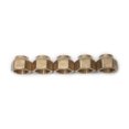 thumbnail image 1 of LTWFITTING Tube Évasé en Laiton 3/4 Pouces" Court Forgé Écrou Laiton (Lot de 5), 1 of 1